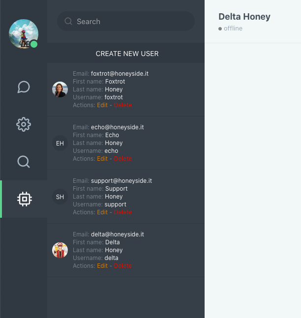 Admin Interface Screenshot